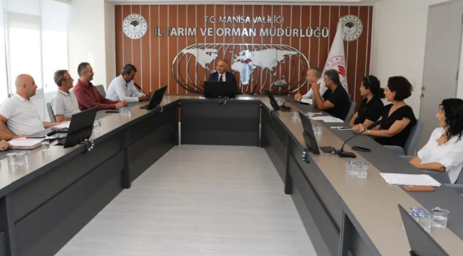 Zeytin ve zeytinyağı rekolte tahmin komisyonu toplandı