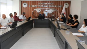 Zeytin ve zeytinyağı rekolte tahmin komisyonu toplandı