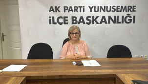 Ak parti Yunusemre kadın kolları başkanı Hazar, görevinden istifa etti