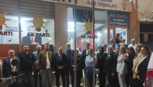 AKP yöneticileri Alaşehir'de buluştu