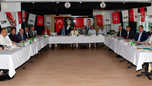 Alaşehir'de CHP toplantısı