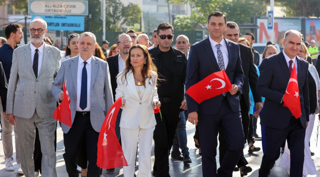 Atatürk'ün Manisa'ya gelişinin 99. yıldnümü kutlandı