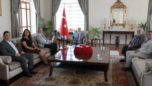 Başkan Balaban vali Özkan'ı ziyaret etti