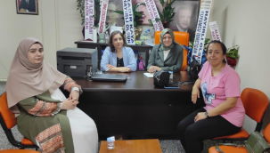 Başkan Kaplan ilçe kadın kolları başkanı için temayül yoklaması