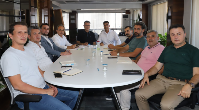 Başkan Öküzcüoğlu 5 mahalle muhtarıyla toplandı