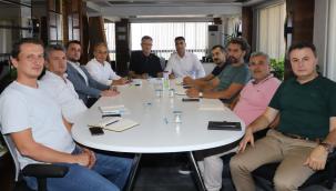 Başkan Öküzcüoğlu 5 mahalle muhtarıyla toplandı