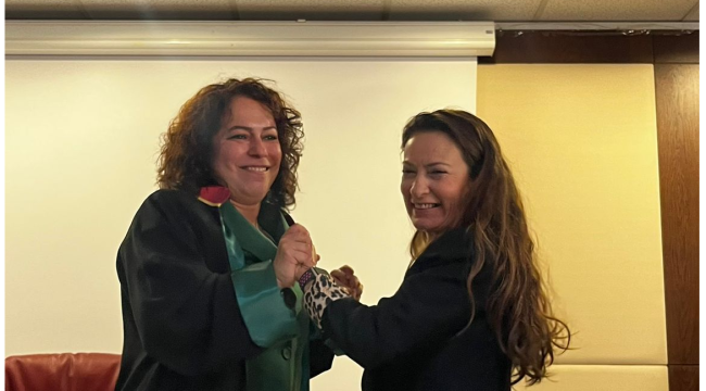 Başkan Özalper''Manisa'mızın kadın bir baro başkanı olduğu için gurur duyuyorum''