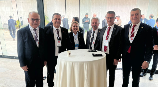 Başkanlar Türkiye belediyeler birliği ekim ayı olağan meclis toplantısına katıldı