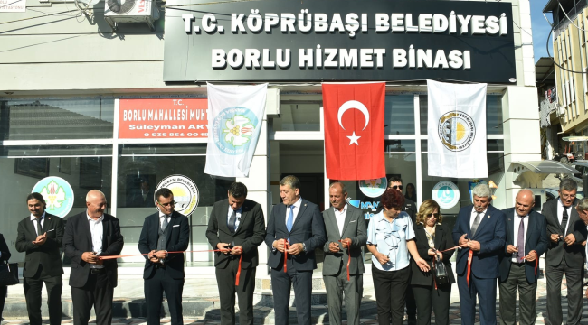 Borlu hizmet binası açıldı