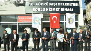 Borlu hizmet binası açıldı