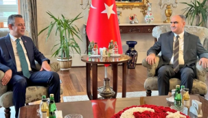 CHP genel başkanı Özel'den vali Özkan'a 'hayırlı olsun' ziyareti