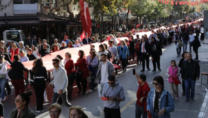 CHP'nin düzenlediği muhteşem cumhuriyet yürüyüşü