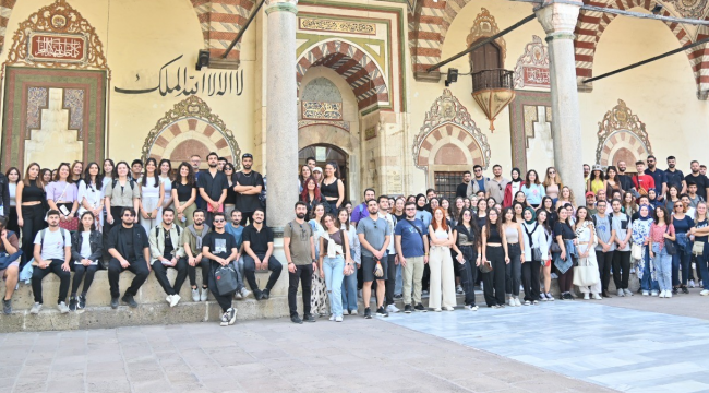 Dokuz eylül üniversitesi mimarlık fakültesi öğrencileri Manisa'da