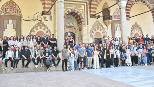 Dokuz eylül üniversitesi mimarlık fakültesi öğrencileri Manisa'da