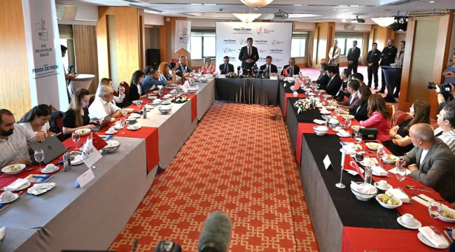 Ege belediyeler birliği toplantısı yapıldı