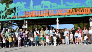 Gölmarmara ve Saruhanlı'lı çocuklar İzmir yoğal yaşam parkında