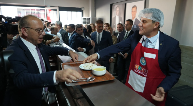 Halk mandıra ve kent lokantası açıldı