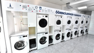 İzmir'de belediye üniversit öğrencilerine ücretsiz çamaşırhane ve nakliye hizmeti veriyor