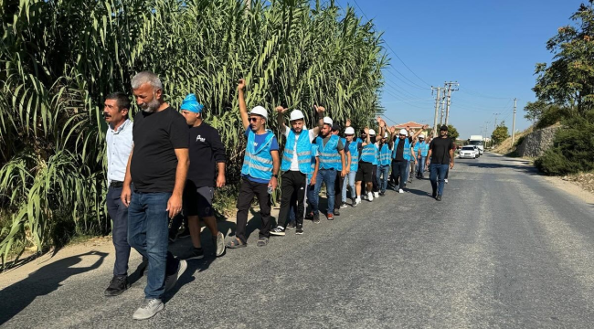 Madenciler 6 gündür yürüyor