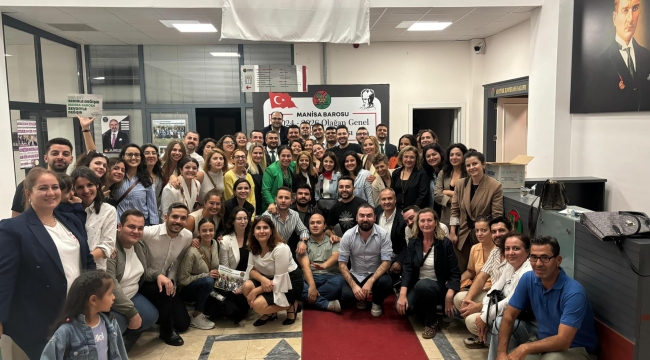 Manisa barosu 100. yılını kadın başkanla kutlayacak