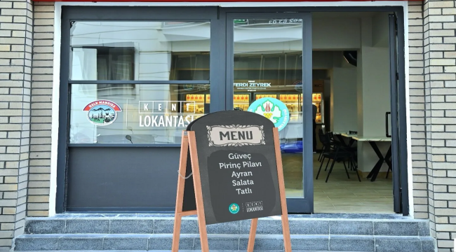 Manisa'nın ilk kent lokantası açılıyor