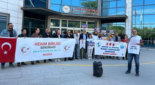 Sağlıkta dönüşüm protestosu