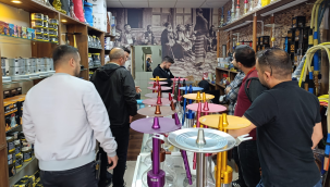 Salihli'de nargile salonlarına sıkı denetim