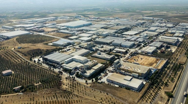 Salihli organize sanayi bölgesinde 68 fabrika üretimde