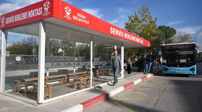 Soma'da projeler hız kesmeden tamamlanıyor