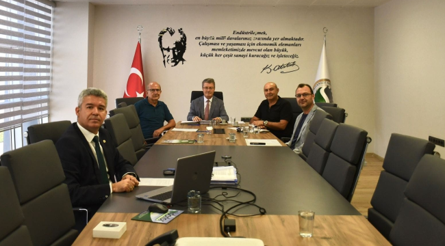 SOSB yönetimi ekim ayı ilk toplantısını yaptı