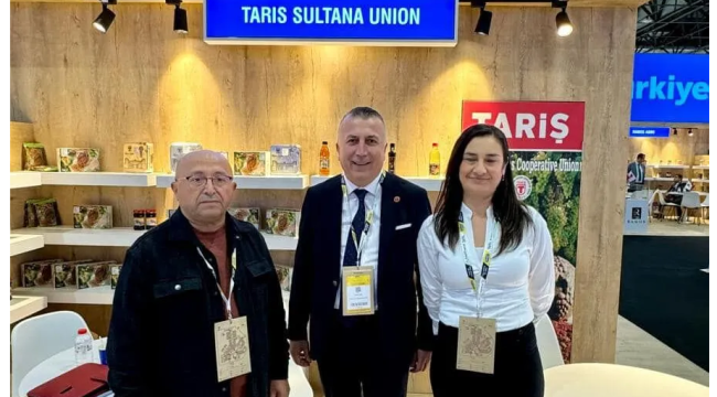 Tariş üzüm birliği Paris'te düzenlenen SIAL 2024 fuarına katıldı