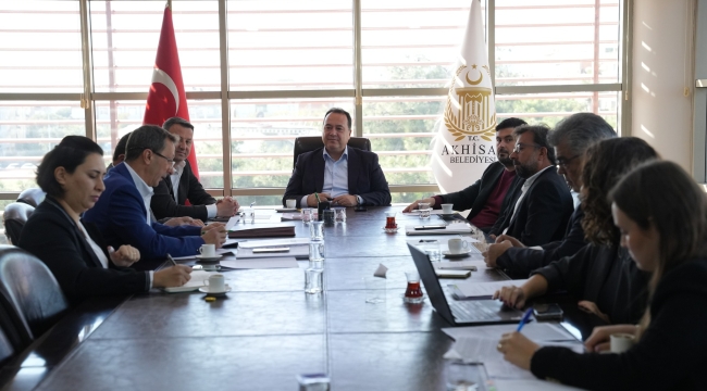 Toplantıda yapılan ve yapılacak projeler ele alındı