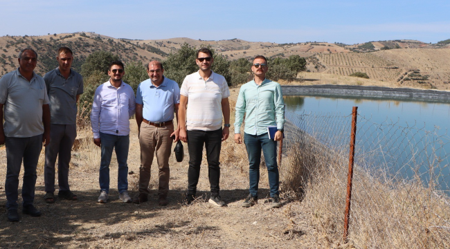 Topuzdamları hayvan sulama göleti'ne güneş enerjisiyle suya kavuşacak