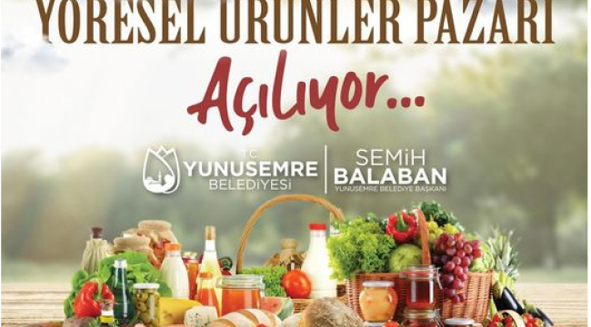 Yuntdağ yöresel ürünler pazarı açılıyor