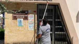 Yunusemre belediyesinden muhtarlık binalarına bakım onarım hizmeti
