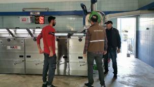 Zeytinin başkenti Akhisar'da işletmelerde denetimler sürüyor