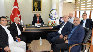 Ziyarette esnafların istekleri masaya yatırıldı