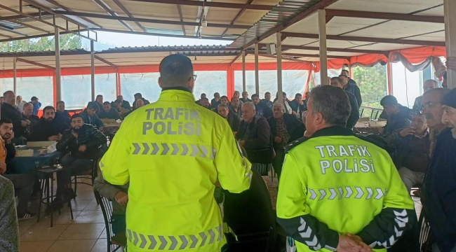 1050 sürücüye trafik güvenliği eğitimi verildi