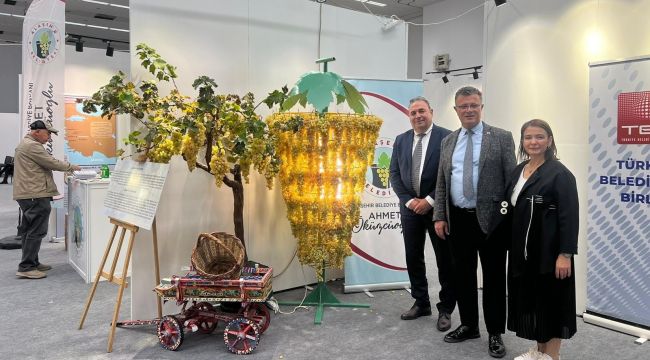 Alaşehir belediyesi tanıtımı için travelexpo 7.uluslararası Ankara turizm ve seyahat fuarında stant açtı