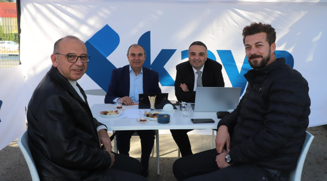 Başkan Akın tarım fuarını ziyaret etti