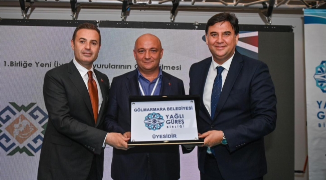 Başkan Aykan yağlı güreş birliği kasım ayı meclis toplantısına katıldı
