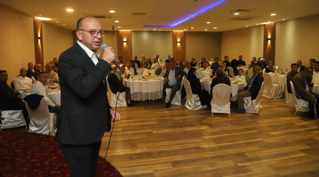 Başkan Çetin ''muhtarlarımızla Turgutlu'muza hizmet etmeye devam edeceğiz''