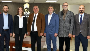 Başkan Durbay ve yardımcıları MASKİ'yi ziyaret etti