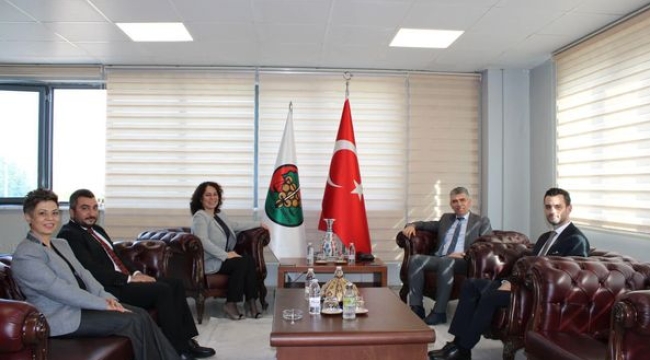 Başkan Okur baro başkanı Malay'ı ziyaret etti