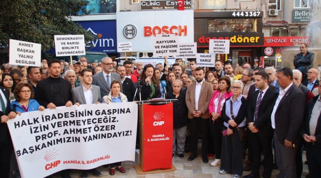 Başkan Özalper, "Seçme ve seçilme hakkı ayaklar altına alınmıştır"