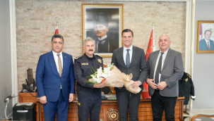 Başkan Zeyrek,emniyet,jandarma ve garnizon komutanlığını ziyaret etti