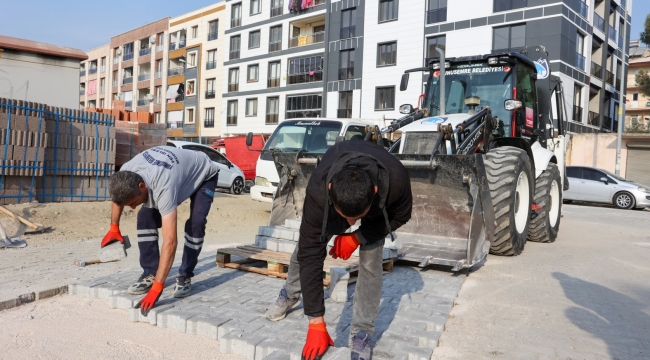 Belediye çalışıyor Yunusemre gelişiyor