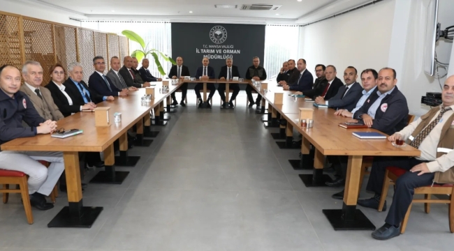 Birim amirleri aylık olağan toplantısı yapıldı