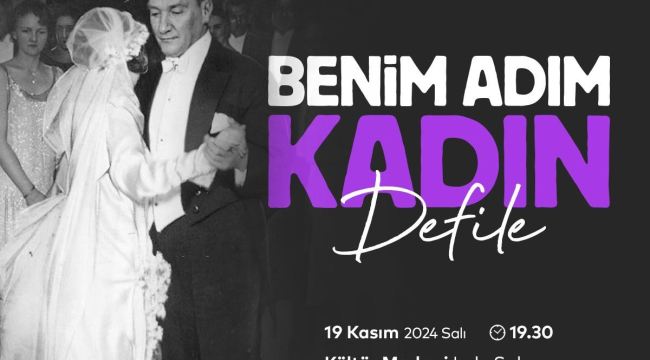 CHP'den benim adım kadın defilesi