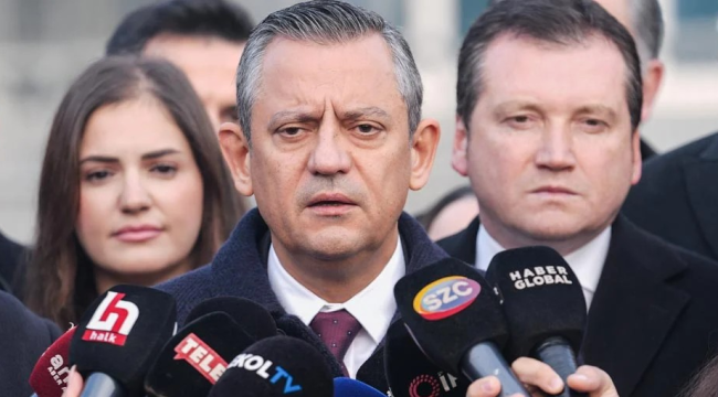 CHP lideri Özel hakkında soruşturma başlatıldı